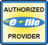 Authorized e-file provider